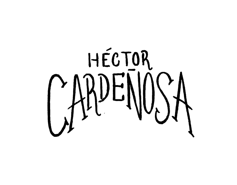 Hu00e9ctor Cardeu00f1osa (logo tinta)